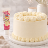 Vanilkově bílá gelová barva FunCakes Vanilla White