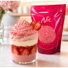 Jahodový crunch 40 g – růžovo-bílý křupavý cukrový posyp