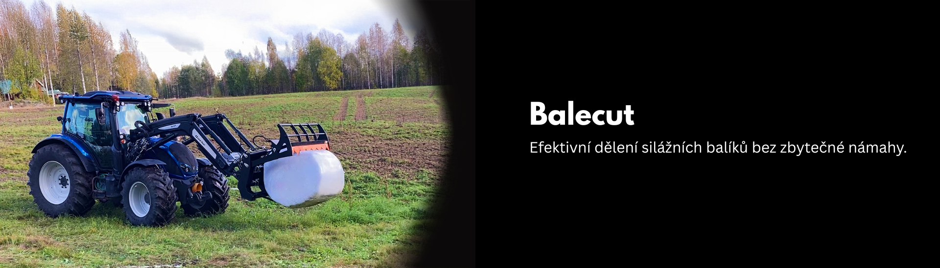 Rozřezávač balíků Quicke Balecut