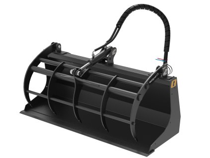 Multigrab CS 120 Skid Steer closed Angled AF LH