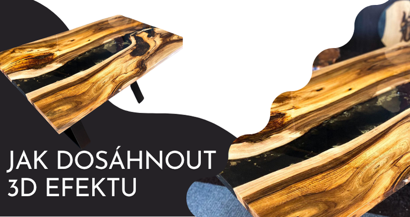 Jak dosáhnout 3D efektu při epoxidové výrobě