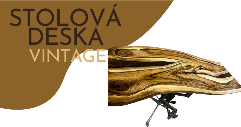 Výroba stolové desky - VINTAGE