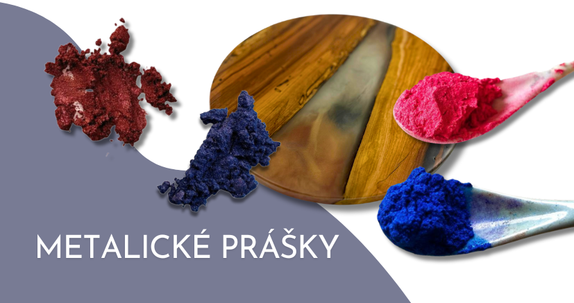 Kreativní využití metalických prášků - epoxidová výroba