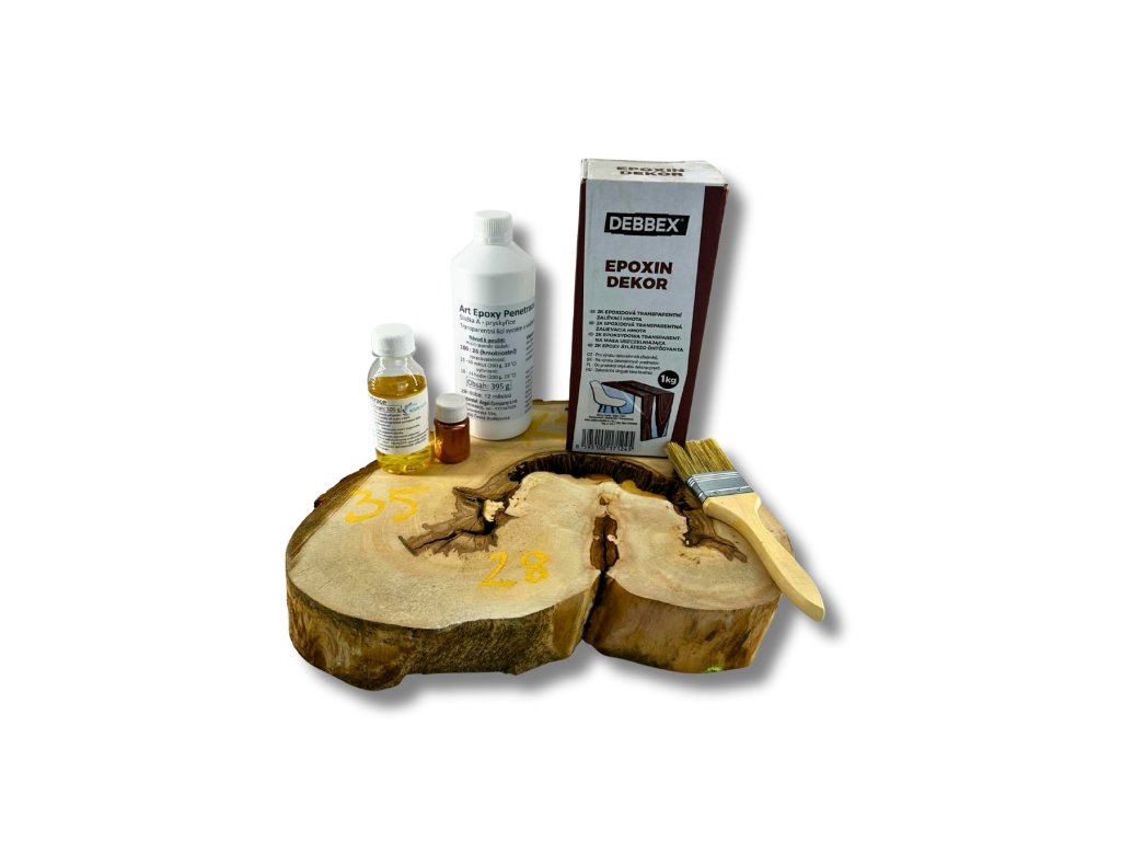 sada na epoxidový stůl pro kutily K2b