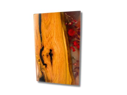 epoxidovy podnos kvetiny cervena