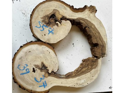 Atypický koláč na epoxid, dřevo S57