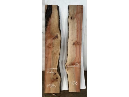 Set atypických fošen na epoxidový stůl V106