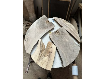 set na epoxidový kulatý stůl K35