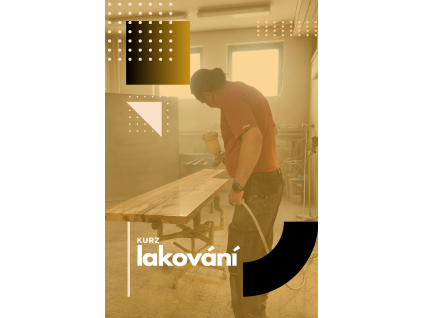 Kurz - stříkání (lakování) polyuretanovým lakem
