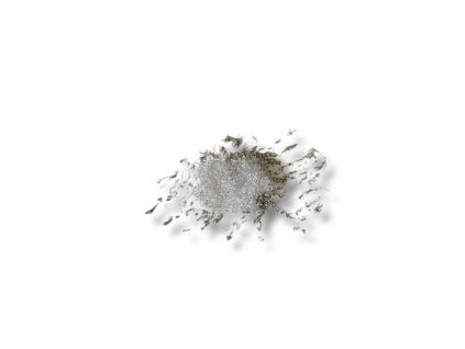 metalický prášek do epoxidové pryskyřice silver 2