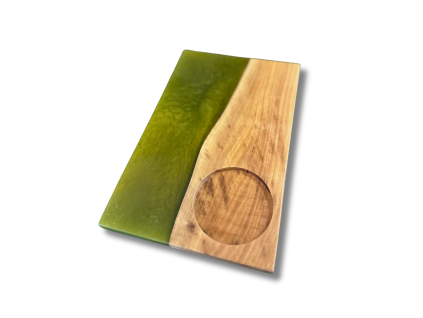 epoxidový podnos na hrnek, epoxid design