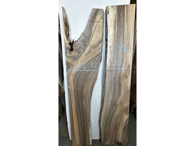 Set ořech atypických fošen na epoxid Z22