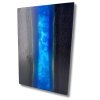 epoxidovy podnos, dub cerny, modry epoxid