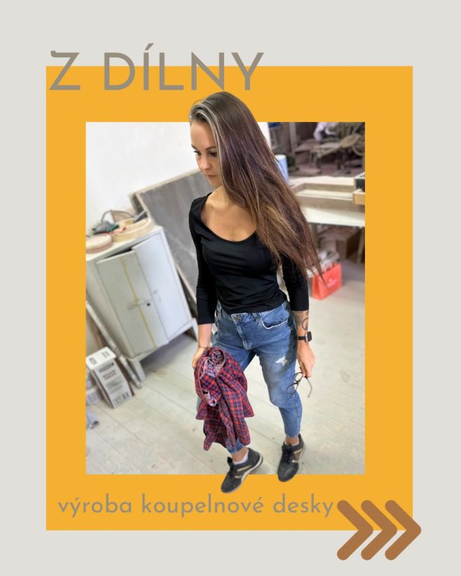 Ukázka z výroby desky do koupelny - materiál buk 🔹 🔹 zakázková výroba 🔹 epoxidová výroba 🔹 e-shop se dřevem a epoxidem 🔹...