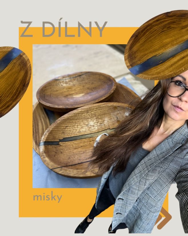 Z výroby epoxidových misek 🙃 🔹 e-shop s design produkty 🔹 e-shop se dřevem a epoxidem 🔹 zakázková výroba...