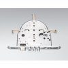 MUL-T-LOCK Zadlabávací zámek 235 Lock case 235, BS 85 3 cestný