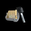 MTL 300 Mortise cylinder and key