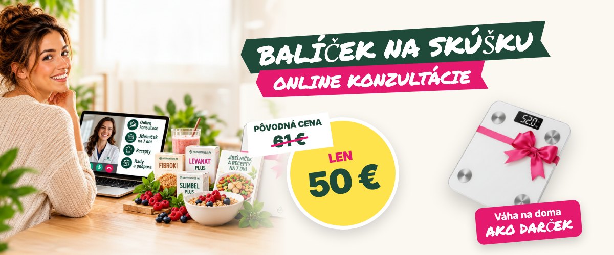 Balíček na skúšku – online konzultácie – teraz len 50 €, váha na doma ako darček
