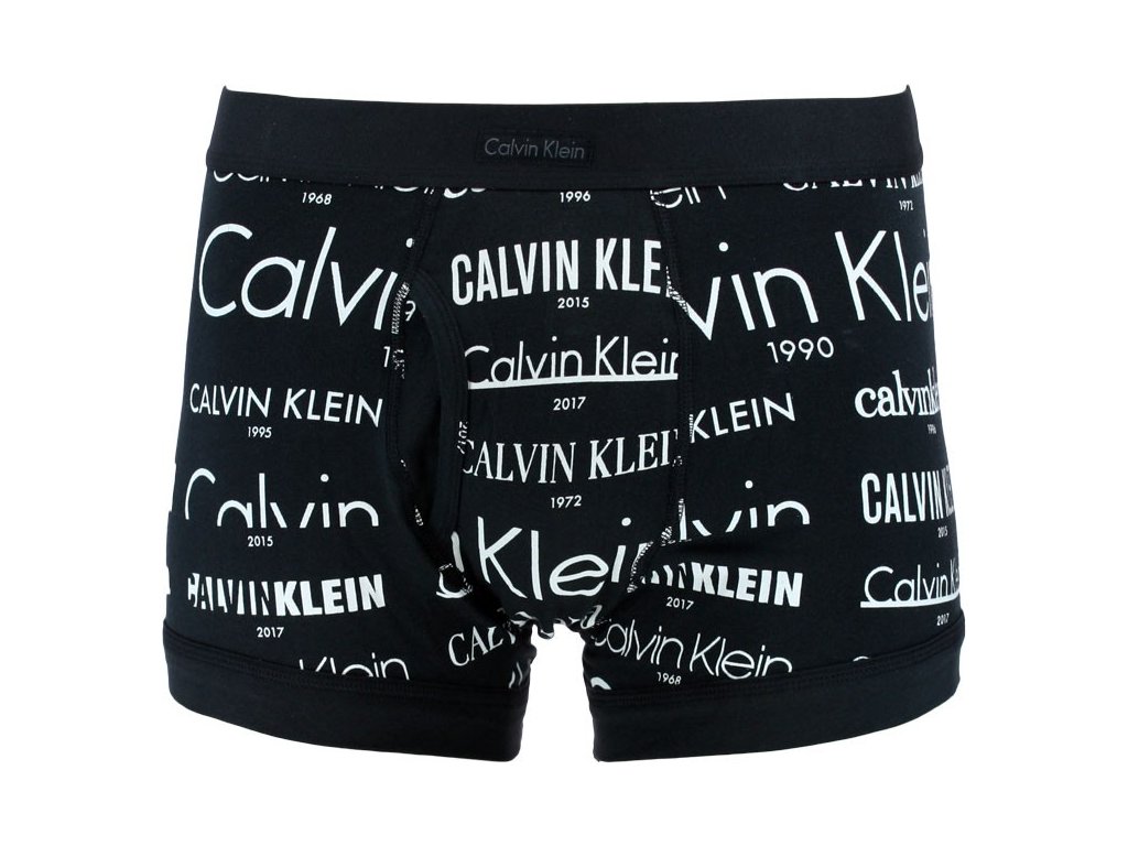 pánské boxerky Calvin Klein Heritage logo černé NB1325A 2HV