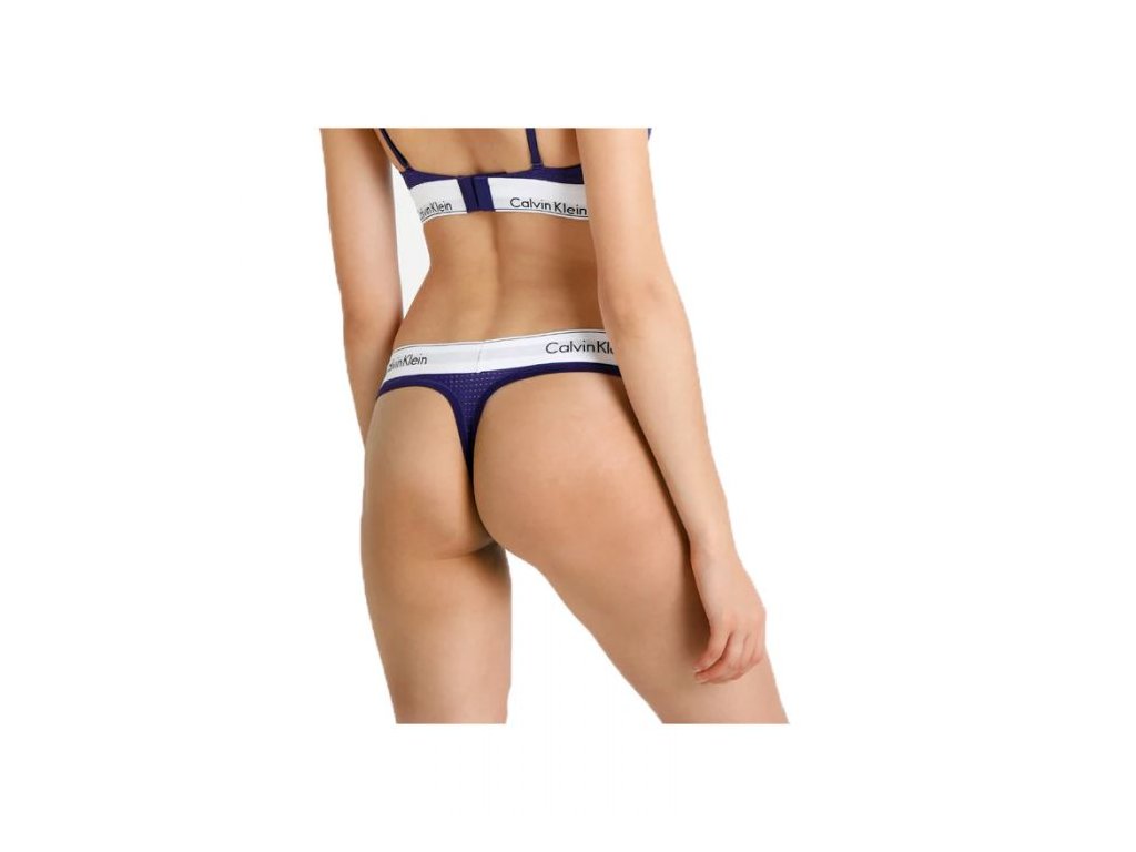 Calvin Klein Dámské tanga/thong Limitovaná kolekce ( CK 000QF4650E XS6) -  neodolatelna.com