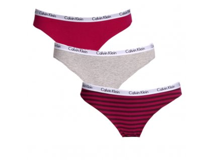 3pack dámských Kalhotek Calvin Klein QD3588E-KRB hlavní