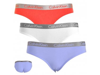 3pack dámských Kalhotek Calvin Klein QD3589E - SEV hlavní