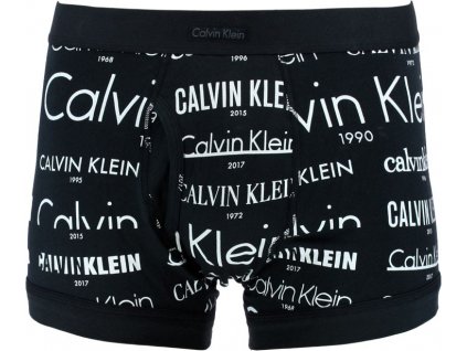 pánské boxerky Calvin Klein Heritage logo černé NB1325A 2HV
