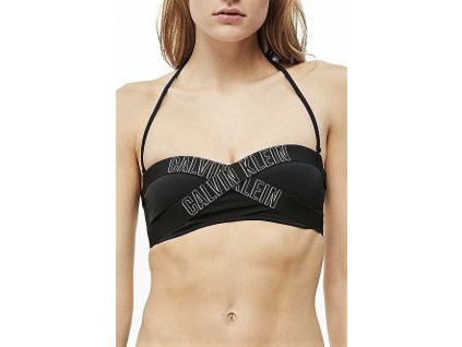 Dámský Bandeau vršek Calvin Klein  černý KW0KW00546 094 hlavní