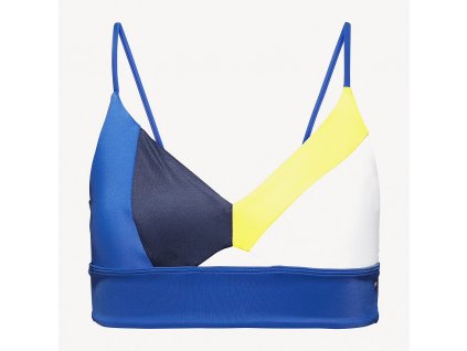 UW0UW01449 405 RETRO COLOUR-BLOCKED BIKINI BRALETTE UW0UW01449 405 )