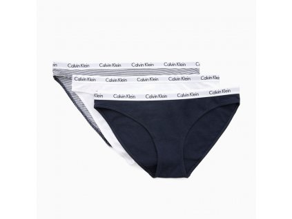 Calvin klein 3 pack dámských bikin barevné - QD3588E YS3