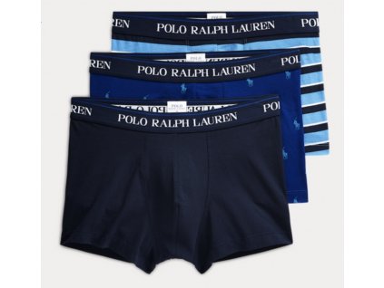 Polo Ralph Lauren Pánský 3 balíček boxerek kratší nohavička (klasický střih) limitovaná kolekce 714662050037 (PRL 3pack stretch cotton classic trunks 3PK-TRN