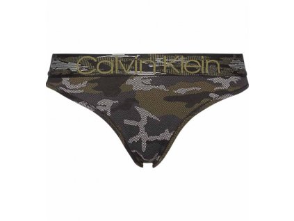 Limitovaná kolekce camo Calvin Klein Dámské kalhotky/bikiny Bikini Brief - Modern Cotton (QF4950E 8VX)