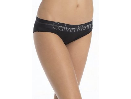 Big Logo nízké modalové kalhotky/bikini Calvin Klein  limitovaná kolekce černé CK QF4487E 001