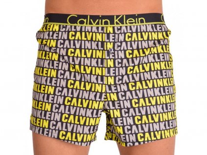 Calvin Klein pánské trenýrky z popelínu - limitovaná kolekce - skinny jeans Boxer (CK NU8653A 4ER)