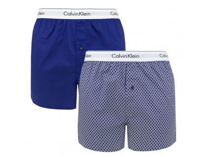 pack de 2 calecons ellipse print valiant bleu nb1396a calvin klein