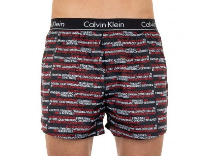 Calvin Klein pánské trenýrky z popelínu limitovaná kolekce - Classic Fit Boxers (CK NB1524A 7VG)