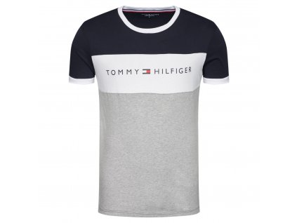 tommy hilfiger t shirt logo flag um0um01170 barevna regular fit 1
