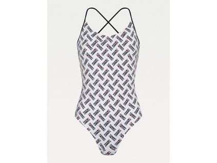 Tommy Hilfiger Dámské plavky jednodílné limitovaná kolekce (UW0UW02945 0K4 Cheeky one-piece)