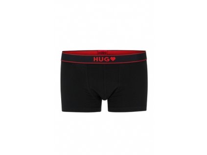 Zamilovaný Hugo by Hugo Boss boxerky se středně dlouhou nohavičkou černé (50491821 001)