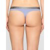 3pack dámské tanga Calvin Klein QD3589E - SEV modré 2