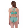 dámské kraťáskové kalhotky - freya- zezadu -DECO VIBE OPAL UW MOULDED PLUNGE BRA J HOOK AA1704 SHORT AA1706 B2