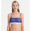 Calvin Klein Dámská podprsenka - krajková QF4691E - PZ6 modrá