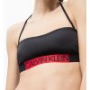 Calvin Klein ČERNÝ Bandeau-RP Dámský plavkový vršek (KW0KW00552 094 ICON CORE)