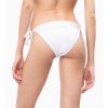 Calvin Klein dámský plavkový spodek - bílý - zavazovací Intense Power  KW0KW00648 143 (TIE SIDE BIKINI BOTTOM CK - PVH WHITE) 4500257682