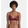 Calvin Klein Dámská Trojúhelníková podprsenka - nevystužená Bralette - Bordó QF1669E-BRA