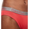 Calvin Klein 3ks balení dámských Kalhotek - modrá,červená a černa - CK 3pack bikinis QD3589E - YFP