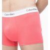 Calvin Klein 2ks balení - boxerek modern cotton stretch s krátkou nohavičkou šedé a lososové s bílou gumou ( NB1086A_KGQ / 000NB1086A_KGQ )