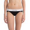 Krajkové kalhotky/bikini s přední bavlněnou částí Calvin Klein limitovaná kolekce černé CK QF4584E 001