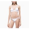 Calvin Klein Dámský plavkový vršek - Bílý mesh Triangle RP (KW0KW00561_143 ck - mesh triangle - INTENSE POWER ) c