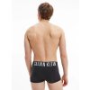 Calvin Klein 2pack Intense Power boxerek s krátkou nohavičkou černé s barevnou  gumou (Low rise trunk 000NB2599A 1QI NB2599A 1QI)